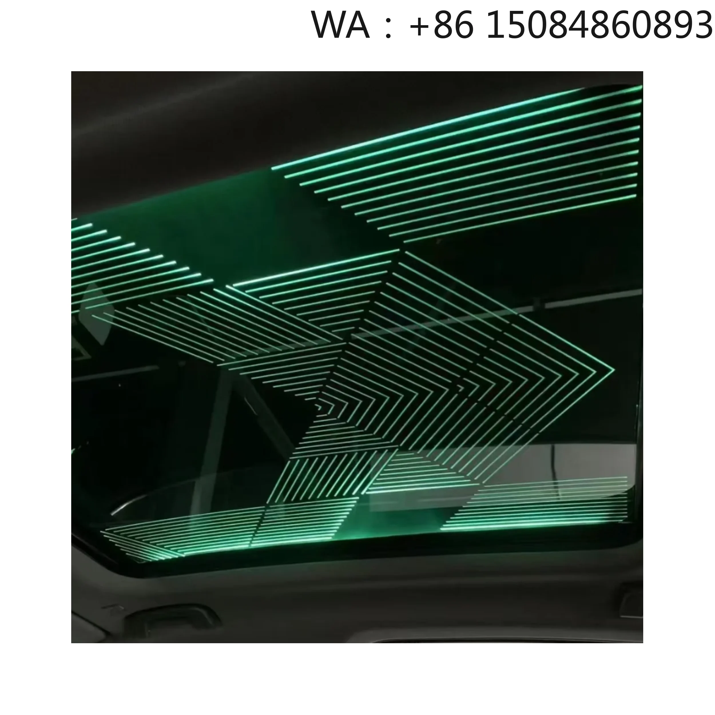 12V Certified Optic Starlight LED Headliner Kit Car Roof Sunroof Starry Sky Ambient Auto Lighting