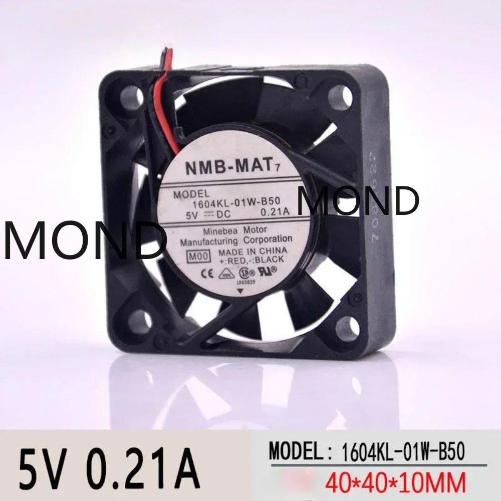 

1604KL-01W-B50 Server Fan for NMB NMB-MAT High Air Flow Axial Silent Chassis Power Supply Inverter Cooling Fan 4010 5V 0.21A 4CM