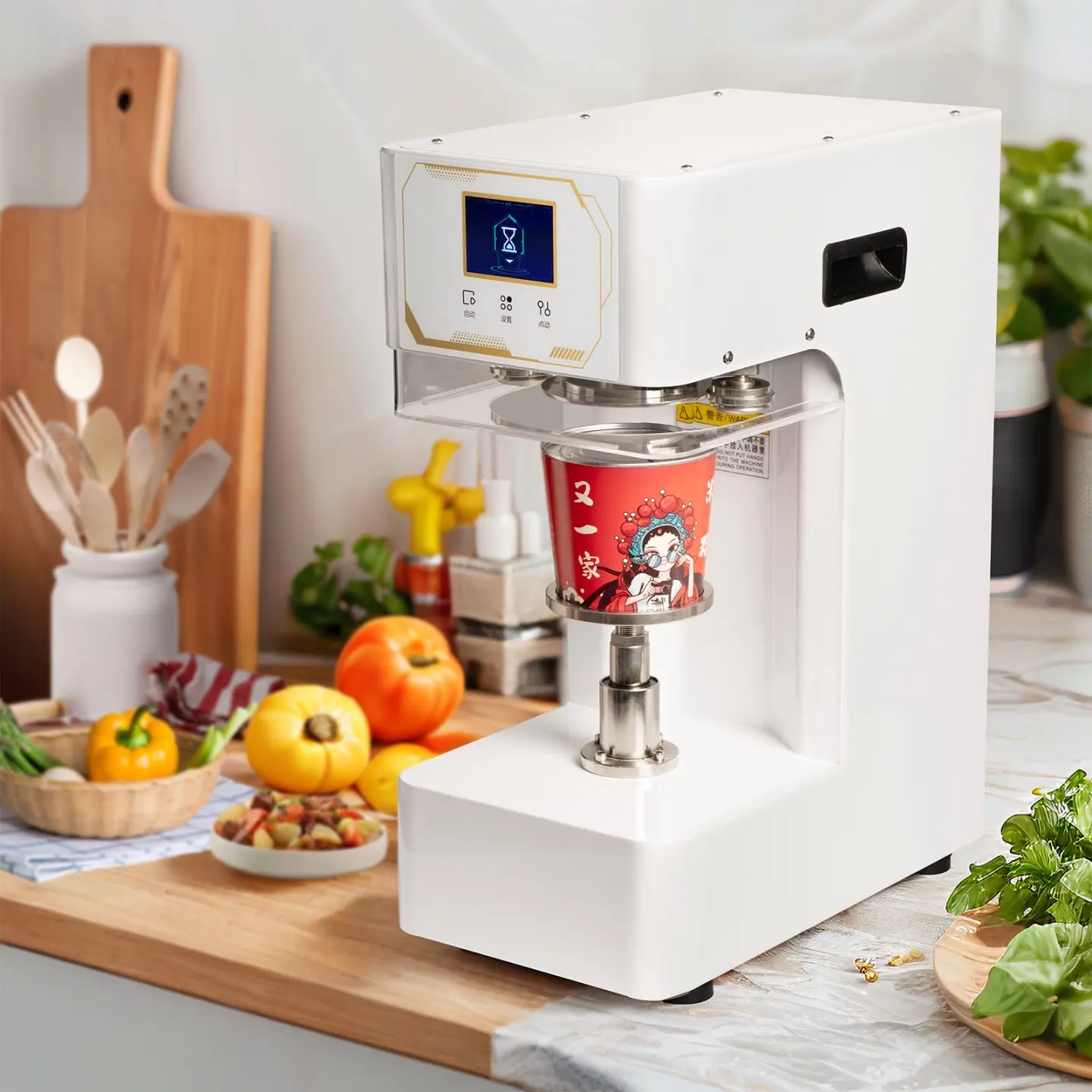 

High-Speed Electric Tin Can Sealer And Filling Machine For Beer And Glass Jar Sealing For Beverage Packaging Paper Material