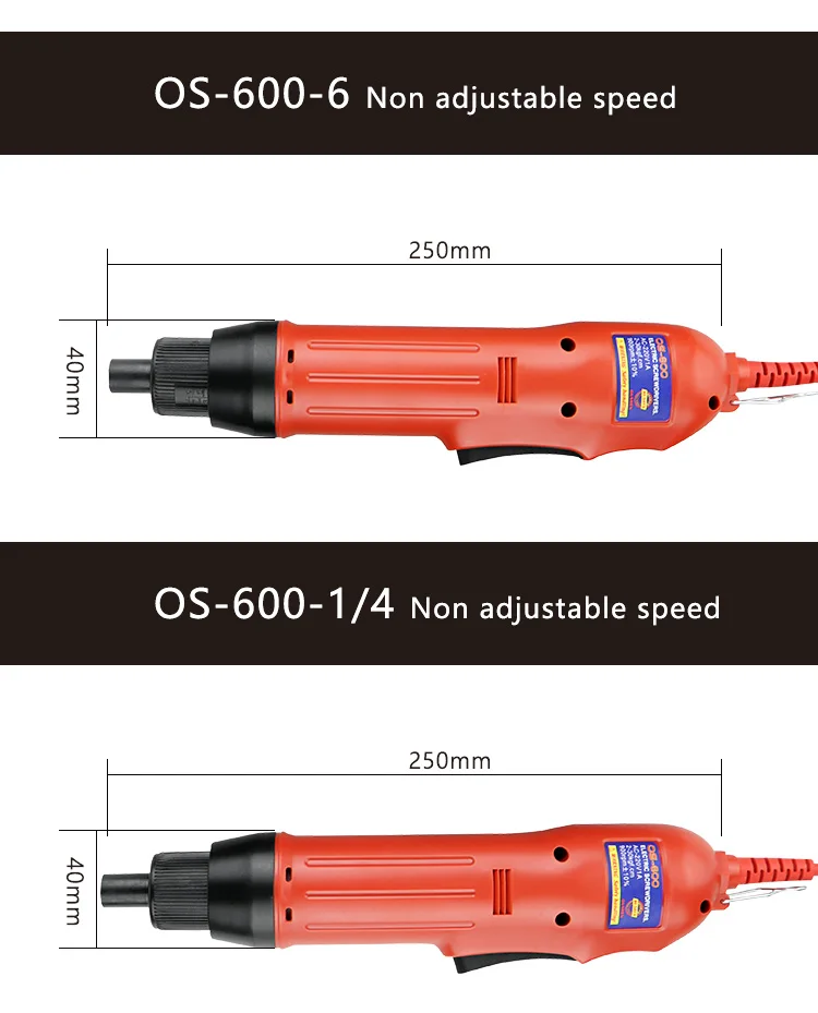 OS-600 High Cost Industrial Tool AC220V Power Tool Equipment Power Screwdriver (Tournevis électrique)