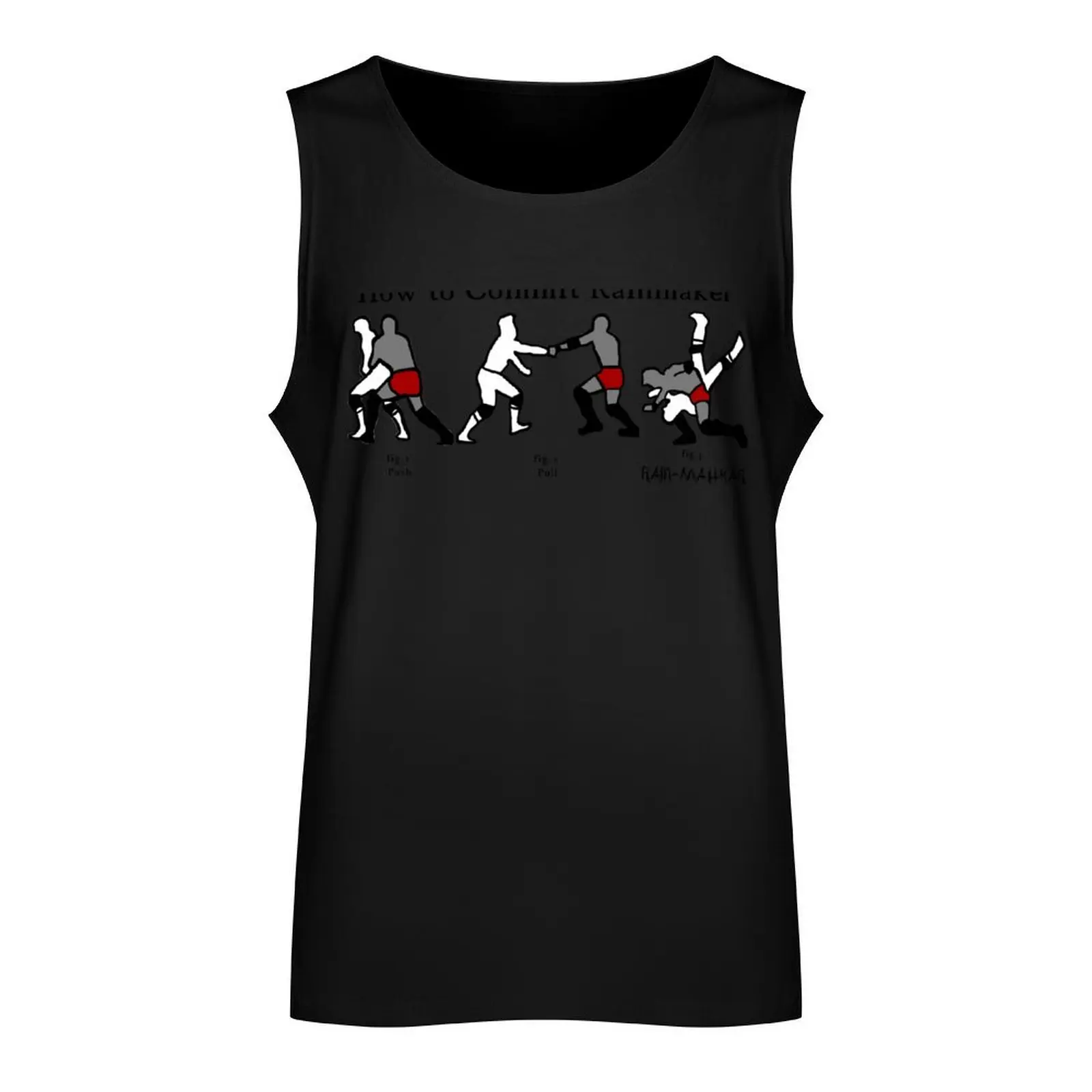 How to Commit Rainmaker Tank Top cute tops men clothing Men's tops