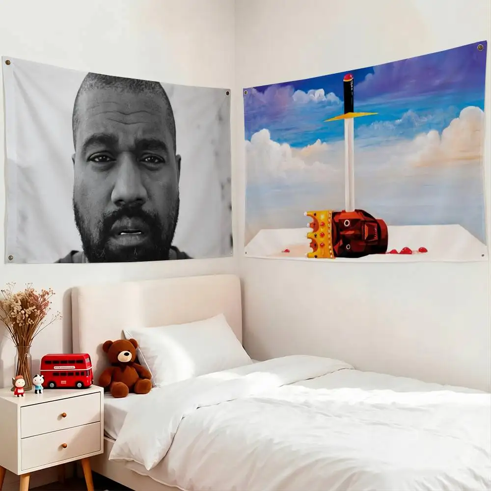K-Kanye YE West BULLY Flag Suitable For Party Club Outdoor Interior Wall Decoration Banner Fans Gift