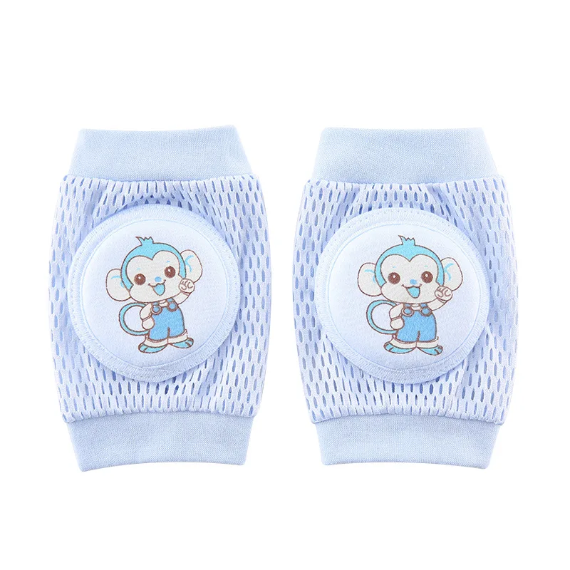 Children\'s Breathable Mesh Knee Guards Baby Kneecap Infant Crawl Walking Sports Elbow Protector Kneepad for Kids Body Support