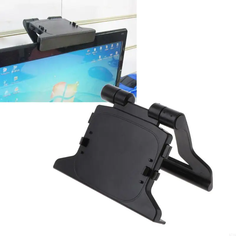 573A Adjustable PC Computer Monitor TV Clip Foldable Mount Clamp Braket For Microsoft for XB 360 Kinect Sensor Camera Stand