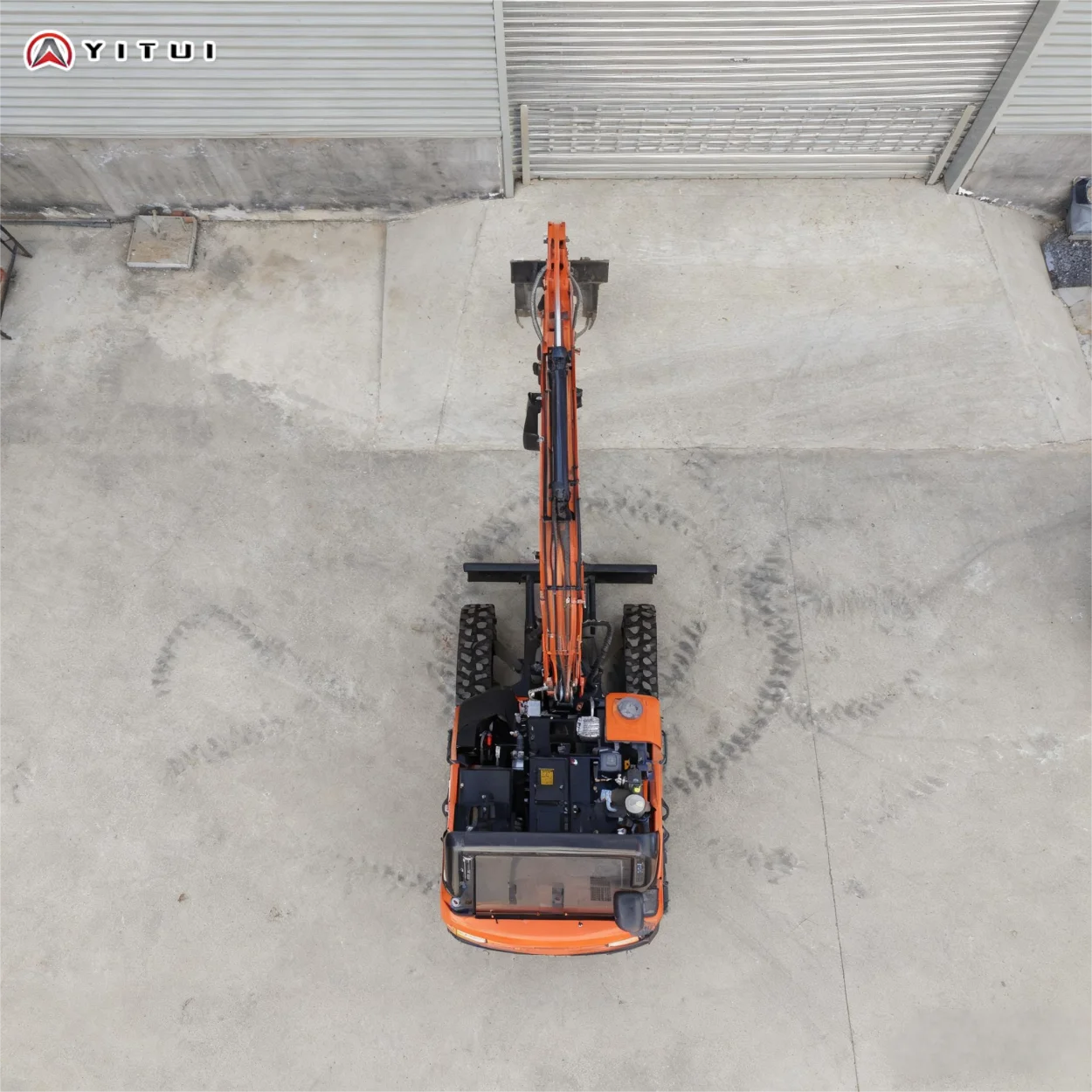 حار بيع جديد حفارة صغيرة محرك الديزل مخصص متعدد الملحقات متعددة الوظائف الكابينة Ce Epa Euro 5 حفارة صغيرة