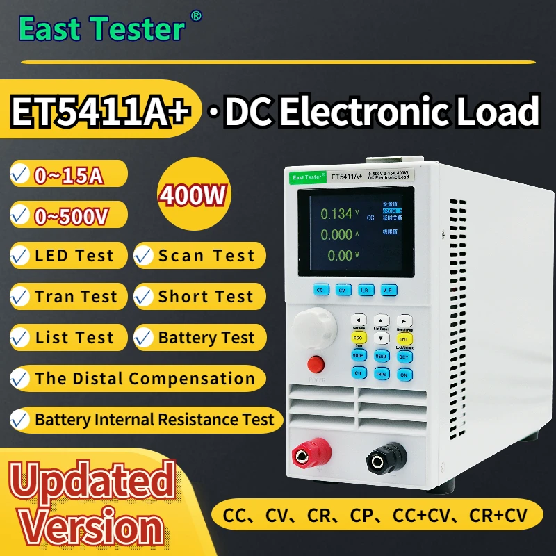 DC elektronische Last programmier bar et5410a et5420a USB-Netzteil 400 v40a w digitale Last Batterie tester EU & Russland Lieferung
