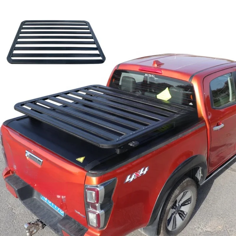 

Heavy Duty Aluminum Pickup Flat Roof Racks Large Capacity Cargo Carrier Luggage Rack Fits Jimny