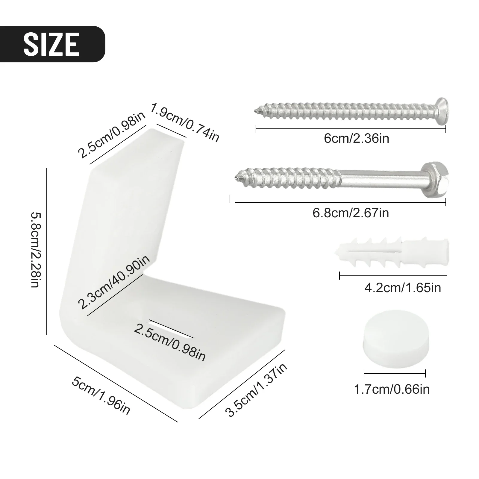 Brand New WC Bathroom Toilet Screws Fixing Kit Angled Silver Stainless Steel 1 Set Accessories Bidet Floor Pan