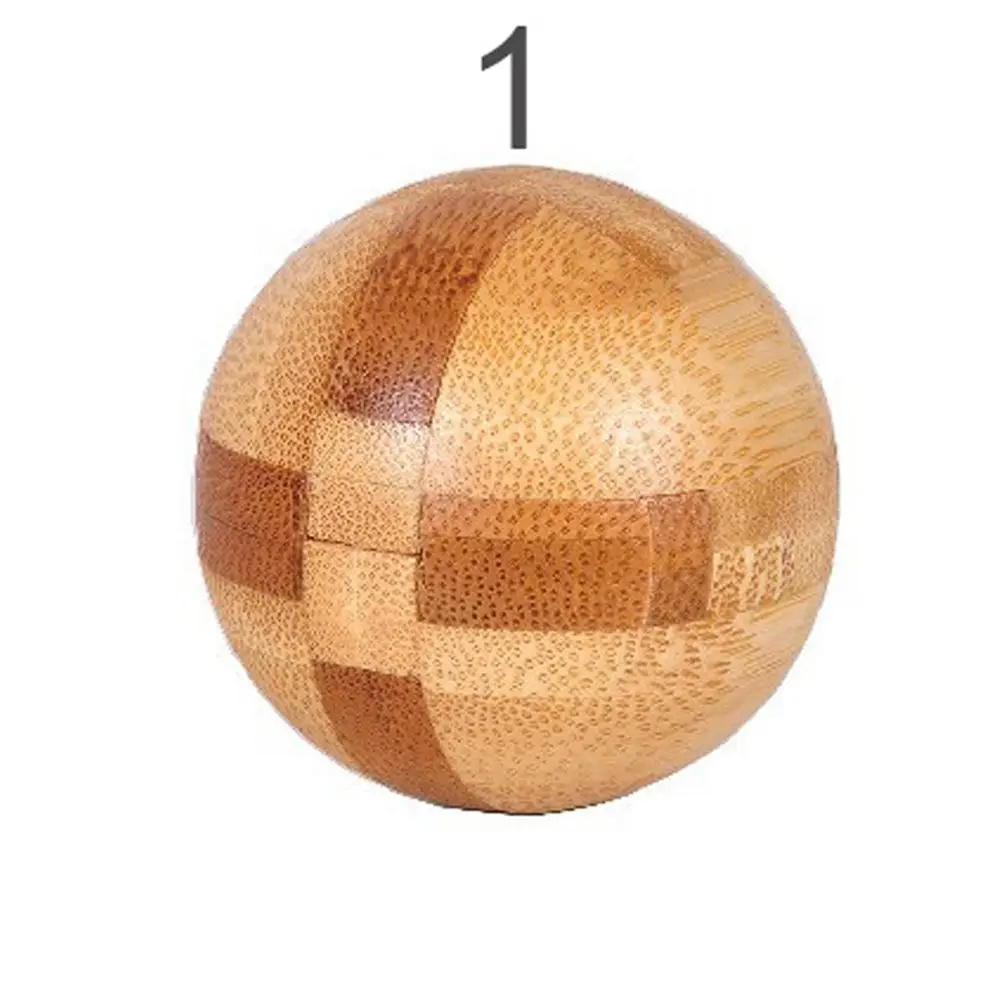 Wooden Small For Adults  Children IQ Game Brain Teaser Puzzle  Classic Toys Kong Ming Lock