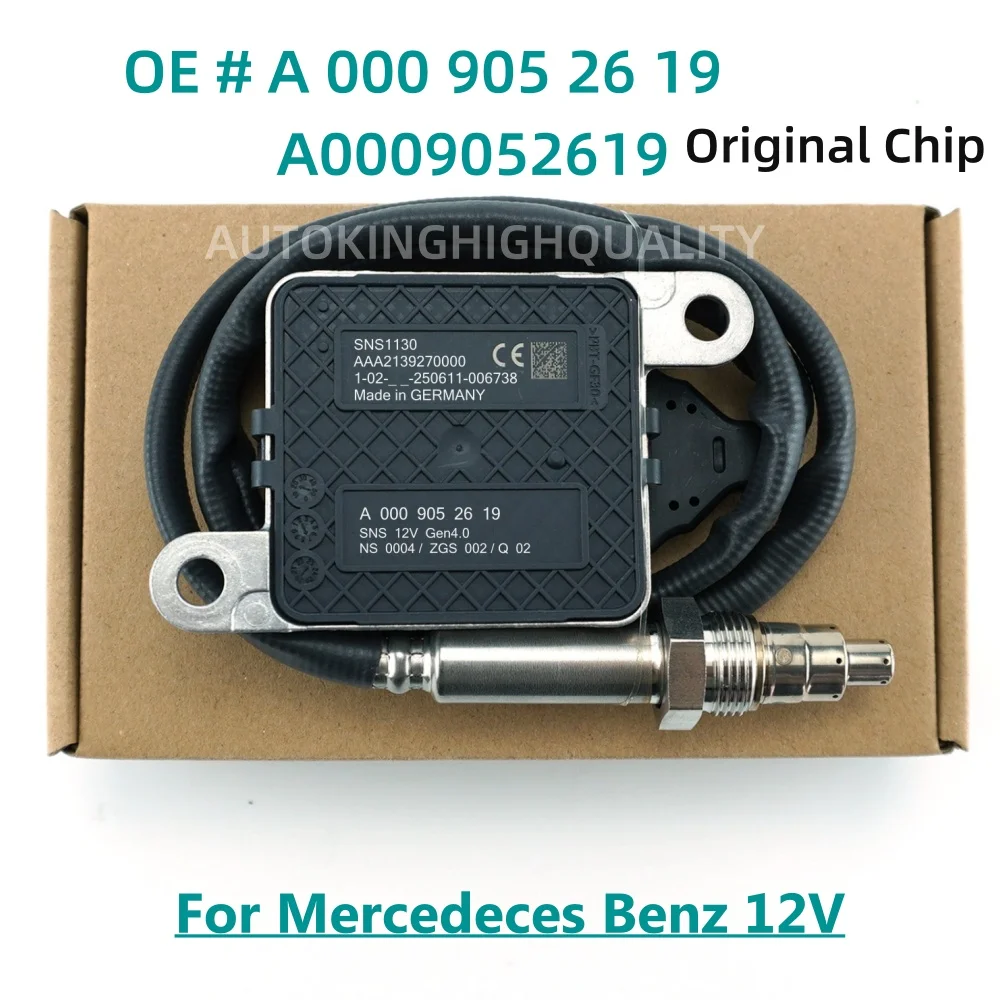 A0009052619 A 000 905 26 19 NOx Sensor For Mercedeces Benz SLK R172 ML/GLE W166 C292 GL GLS X166 /C W205/E 213 238 Sprinter 906
