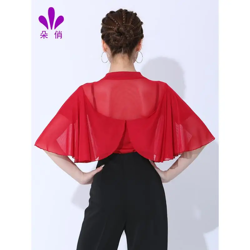 2024 Woman Latin Dance Clothes Professional Practice Clothes Top Women\'s New Latin Dance Leotard Modern Dance Clothes 2409