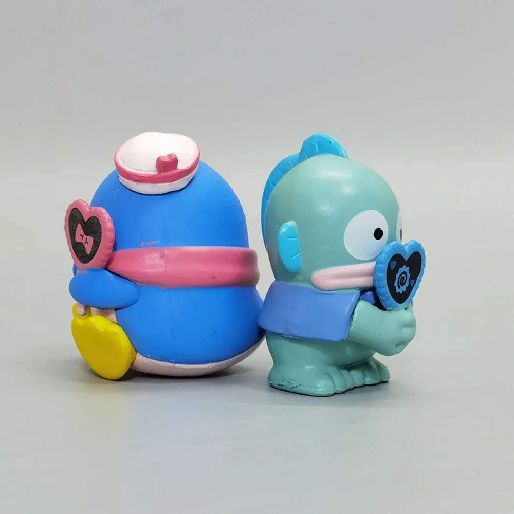 Sanrio 4Cm Pochacco Figure BadBadtz-maru KEROKERO KEROPPI Anime Kawaii słodka zabawka kolekcja materiałów pcv prezenty dla dzieci