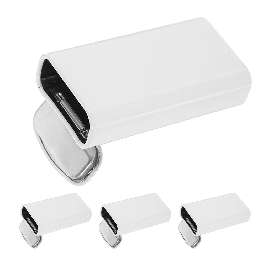 

4pcs Metal Boxes Small Tinplate Box Storage Container ies Jewelry Tea Leaves Flip Lid Rectangular Tin Sweets Empty
