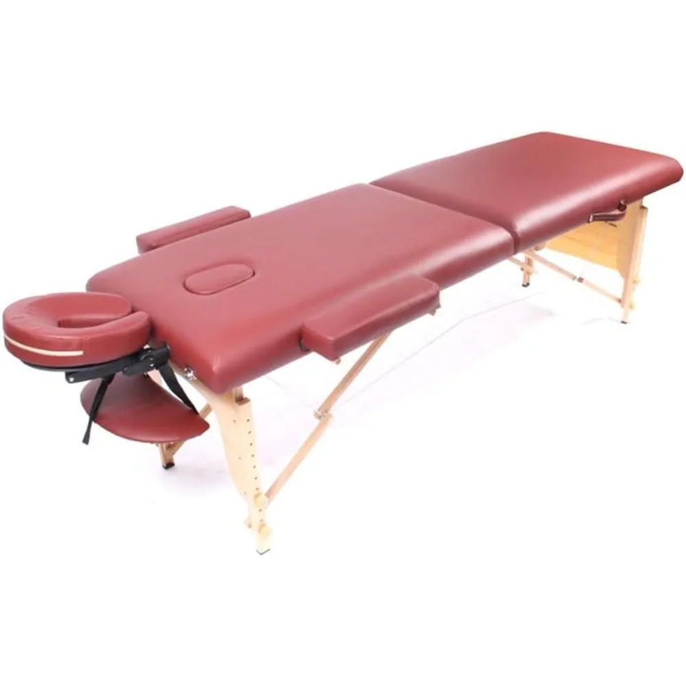 Folding Massage Bed, Memory Foam Portable Beauty Bed Physiotherapy Massage Bed Massage Table