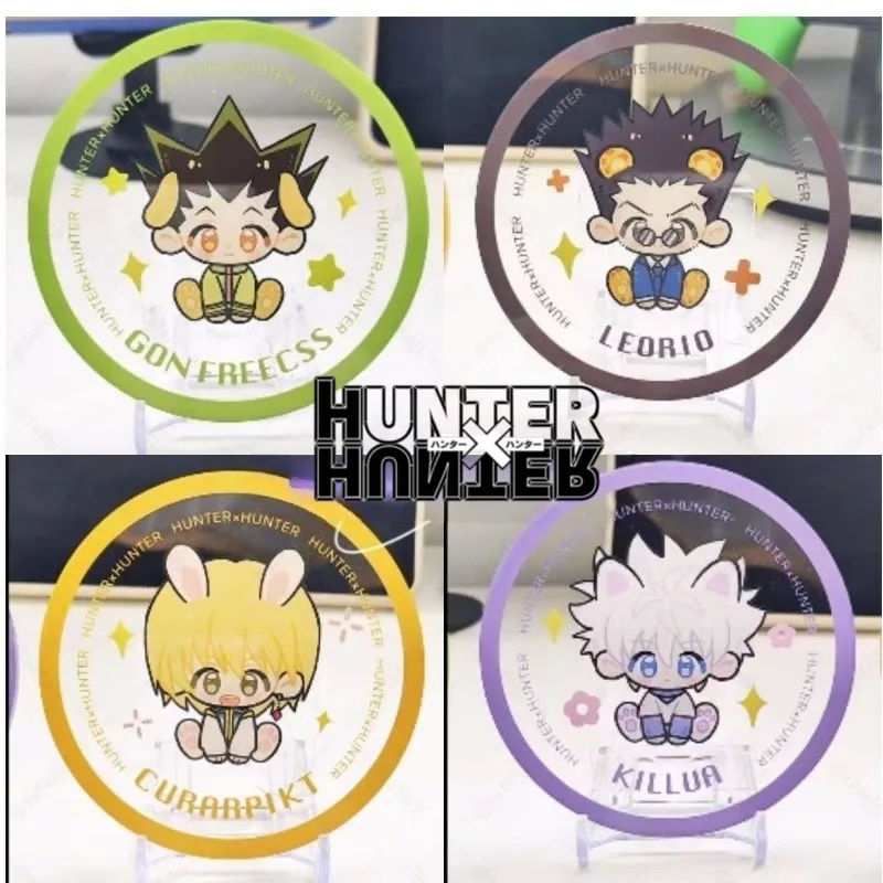 

Hunter Hunter Killua Zoldyck Kurapika аниме мультфильм акриловый коврик для чашки творческая личность термостойкий нескользящий настольный коврик