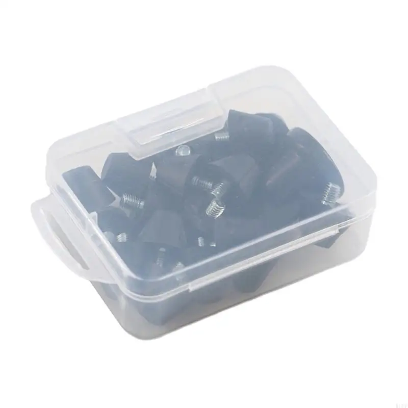 

12Pcs Boy Girl Shoes Football Studs Replacements Safety Plastic Football Studs W89F