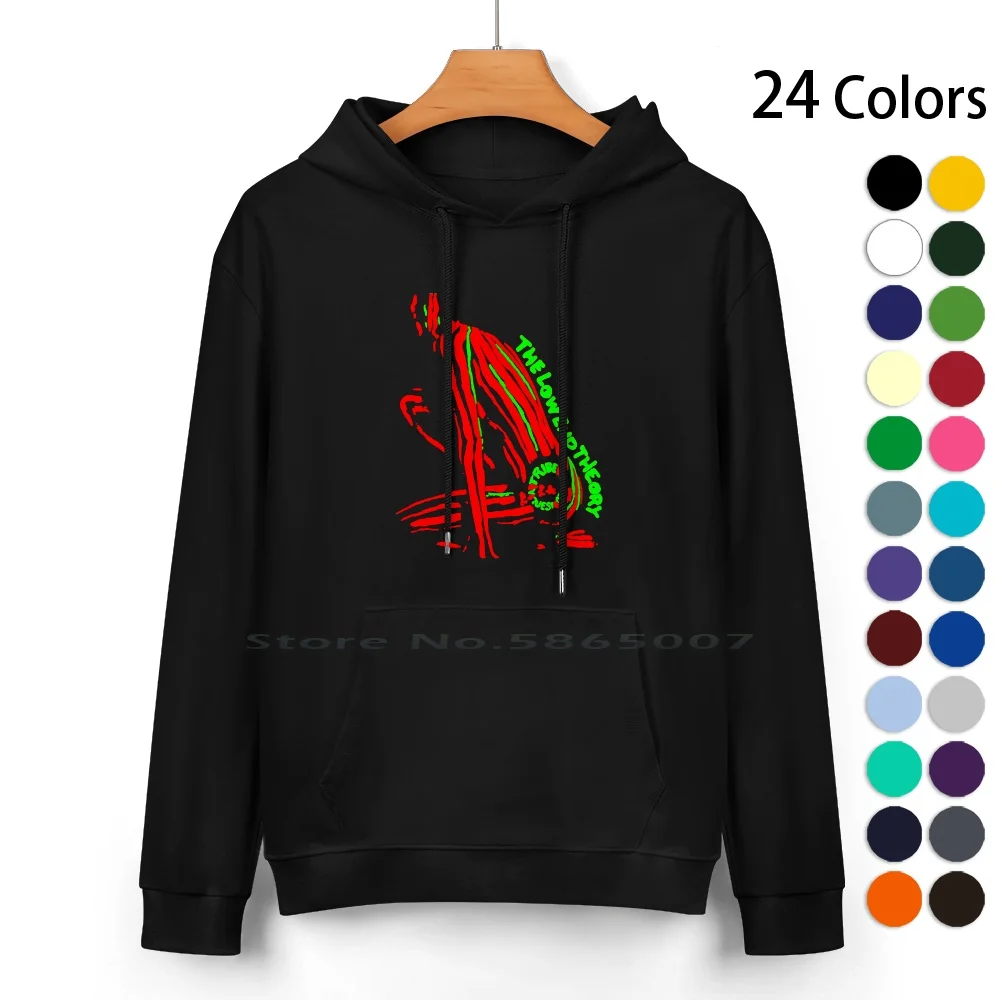 Low End Theory Pure Cotton Hoodie Sweater 24 Colors Low End Theory Tribe Called Quest Hip Hop Rap Jazz Music Album Artist Vinyl