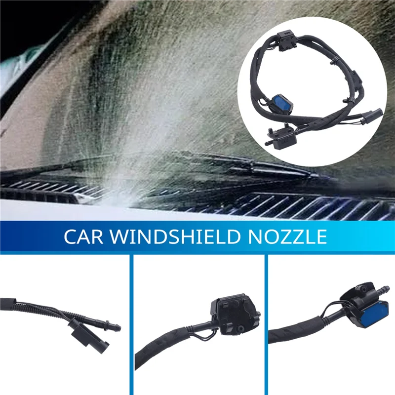 

A64P-Автомобильная насадка для омывателя лобового стекла, распылитель, струйная система 61667275175 61667275176 для BMW X6 E71 E72