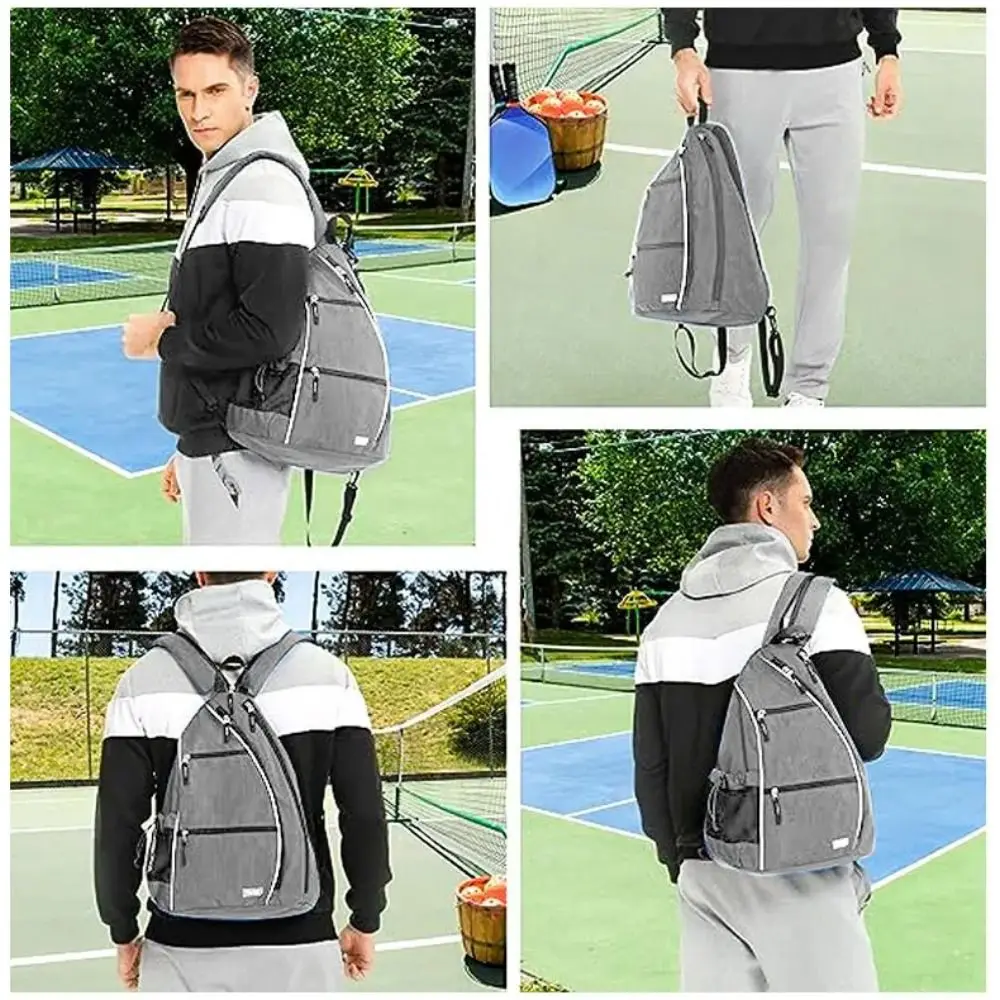 New Adjustable Pickleball Rackets Backpack Sports Tennis Pickleball Paddle Bag Racquetball Pickleball Bag Men Women