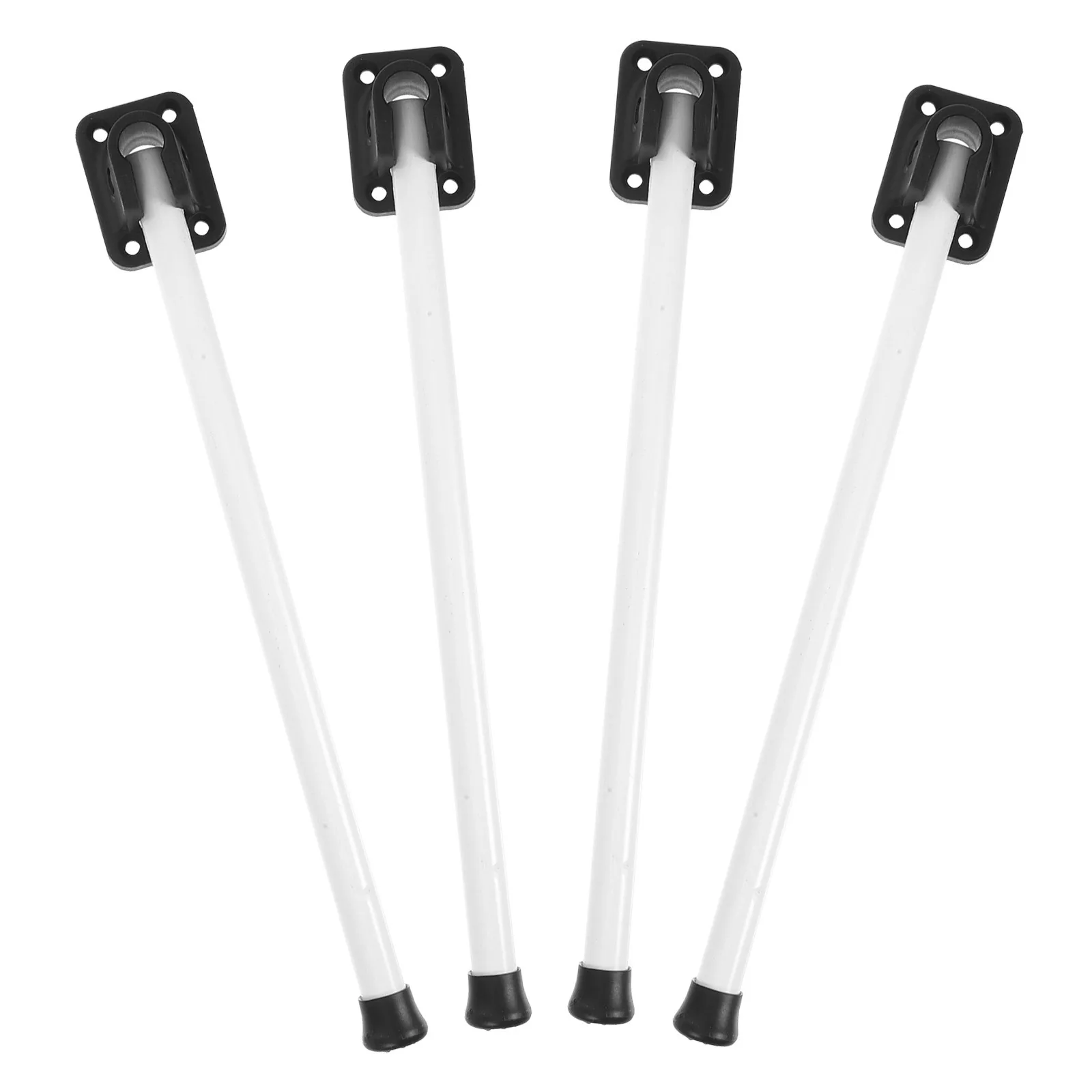 

1 Set Of Foldable Table Legs Metal Lightweight Portable Camping Travel Office Use Sturdy Furniture Legs For Dining