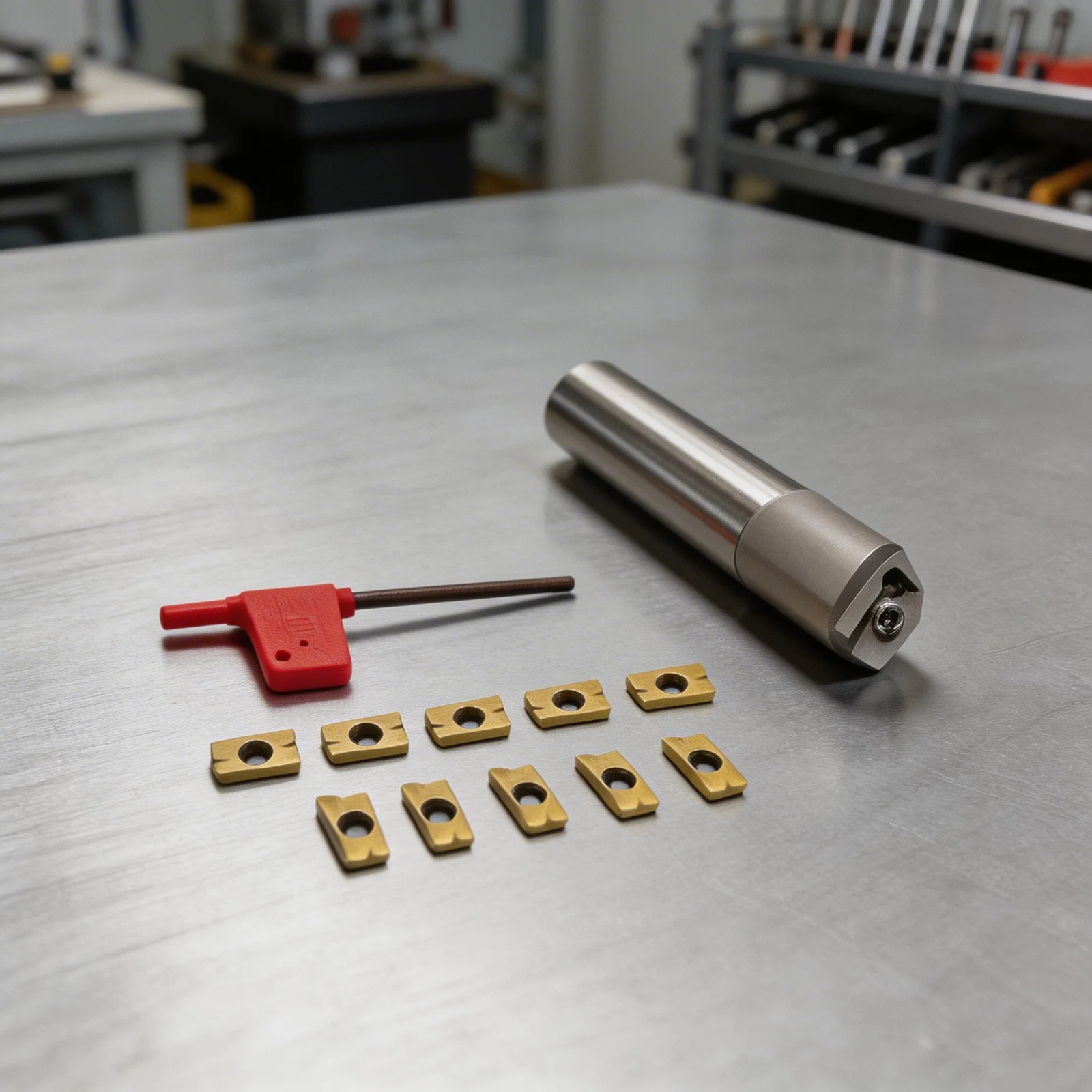 

120mm CNC Inserts Cnc Inserts For Machining Tools 45-degree Angle Easy Blade Replacement Finishing Applications