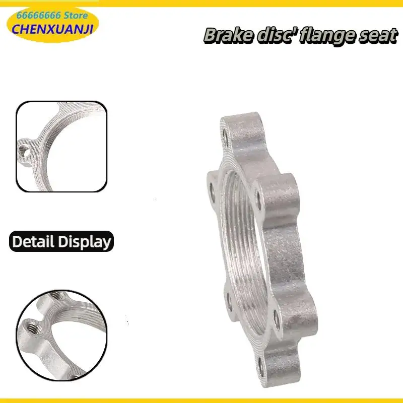 High Quality Bicycle Bike Freewheel Threaded Hubs Disk Disc Brake Rotor 6 Bolt Flange Adapter Brake Pads Accesorios