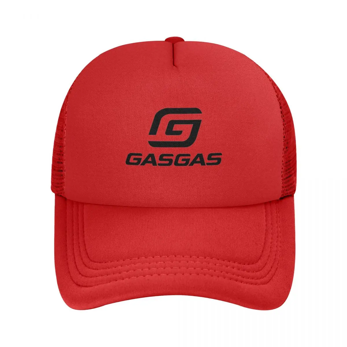 GasGas Motorcycle Trucker Hats Adult Racing Mountain Bike Hat Sun Hat Cap Adjustable Snapback Caps Mesh Baseball Cap Summer