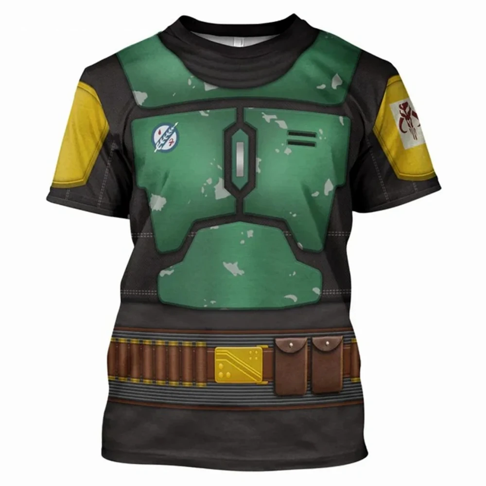 3D Print Darth Vader sport Quick-dry BreathaMen T-Shirt Outdoor Streetwear Casual Fashion Role-Playing Parent-child Short Sleeve