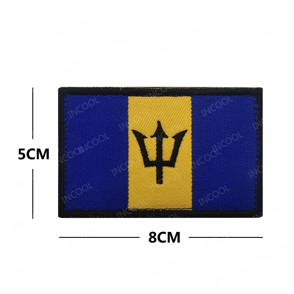 America Canada Dominica Brazil Mexico Venezuela Ecuador Panama Colombia Peru Chile Puerto Rico Argentina Embroidered Flag Patch