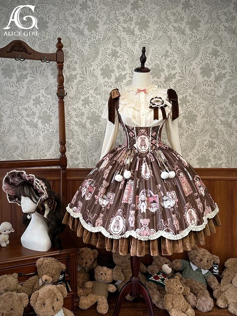 

~ 2025 Sweet Lolita Underbust Corset Dress by Alice Girl