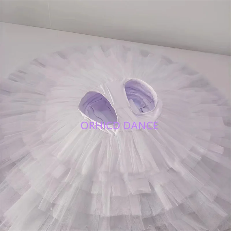 Hot Sale Cheap Fashion Unique Design Kids Girls Children Women Adult Performance Wear White Swan Lake Ballet Tutu Costumes