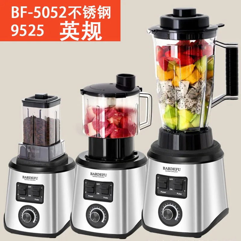 8 in 1 Heavy Duty High Speed Stainless Steel Food Mixer Blender
