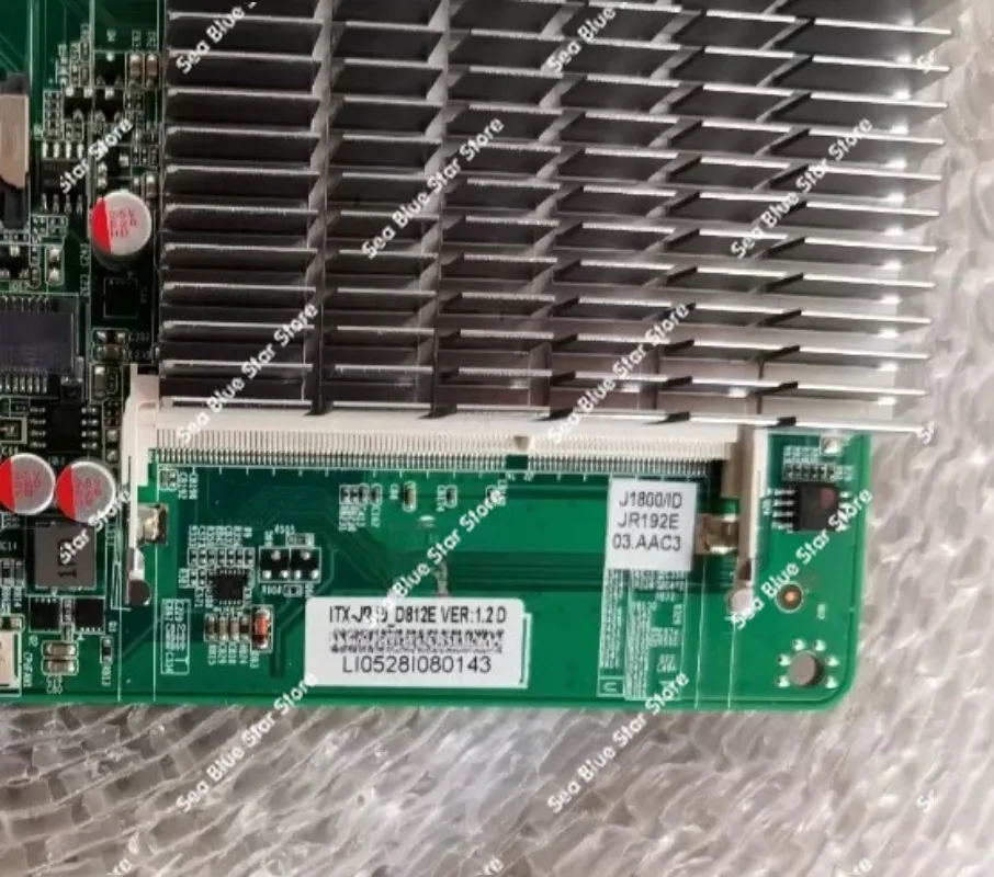 ITX-JR19-D812E J1800 Integrated CPU 2.41 Main Frequency, Integrated Machine Main Board Second-hand Disassembly Main Board