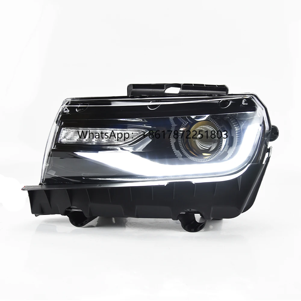 

Auto Headlights for Chevrolet Camaro 2012-2015 LED Car Front Lamps Assembly Upgrade Bifocal Lens Plug and Play Accessories
