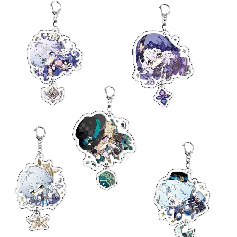 Game Honkai: Star Acrylic Keychain Aventurine Role-playing Peripheral Pendant Bag Decoration Accessories Fan Collection Gifts