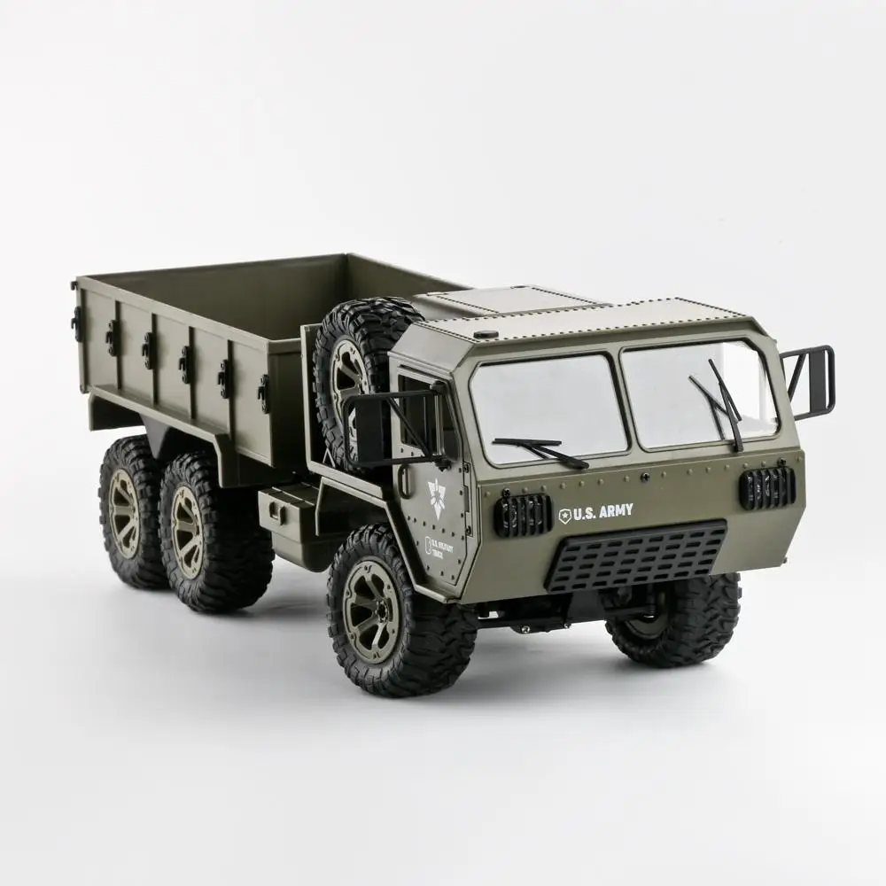 RC Military Wifi Camera Vehicle Fayee FY004A 1/16 2.4G 6WD Remote Control Car Proportional US Army Truck RTR Drive Toy Model