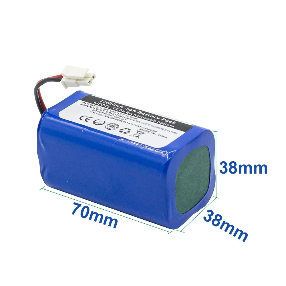 14.8V 3200mAh Lithium Ion battery for Polaris Imou Bagotte BG800 Bateria 18650 Battery sweeping robot charging battery cleaner