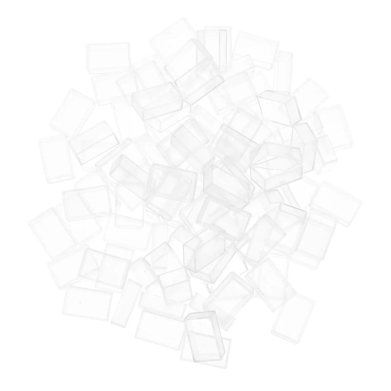 100 空のミニ水彩パンポータブルペイント容器旅行軽量コンパクトサイズ屋外スケッチ用品