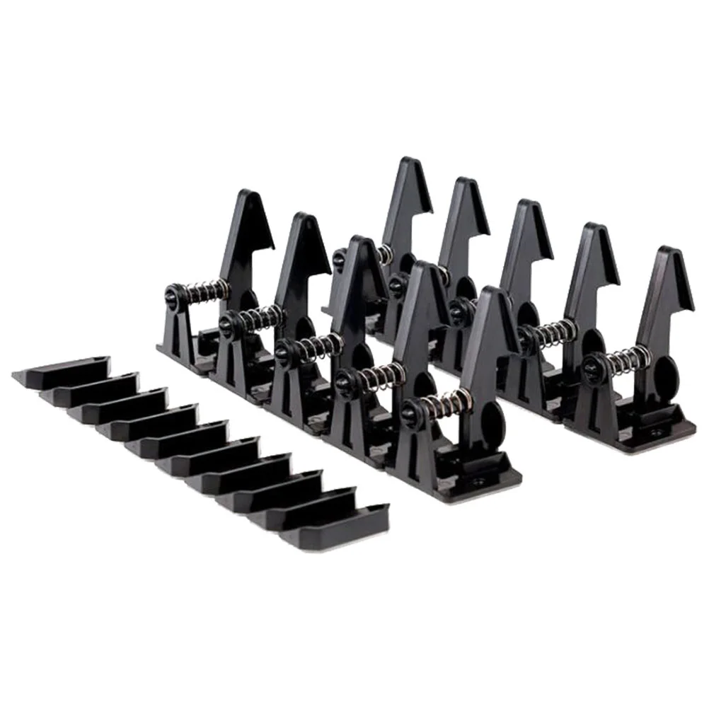 

12 Pairs Drawer Lock Set Baby Proof Locks Child Safety Cabinet Cabinets for Kids Black