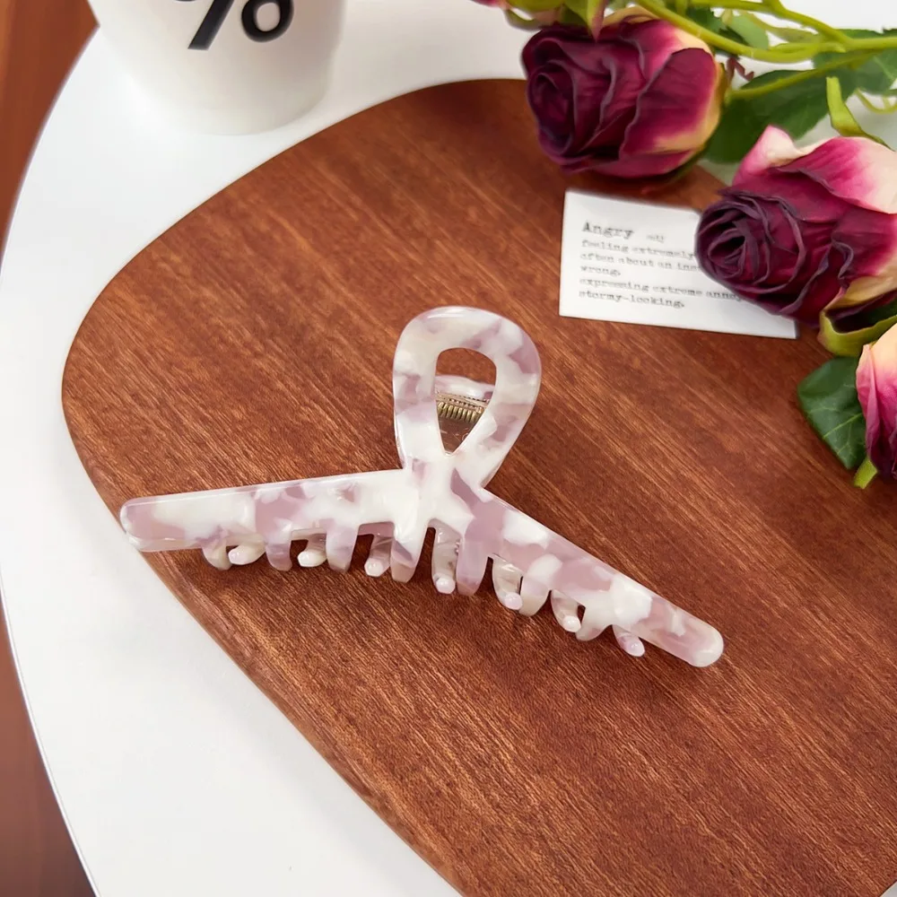 

Креативный однотонный свежий ацетатный коготь для волос, заколка в виде акулы, заколка для волос с крестом в виде акулы, головной убор, геометрический простой коготь для волос, путешествия