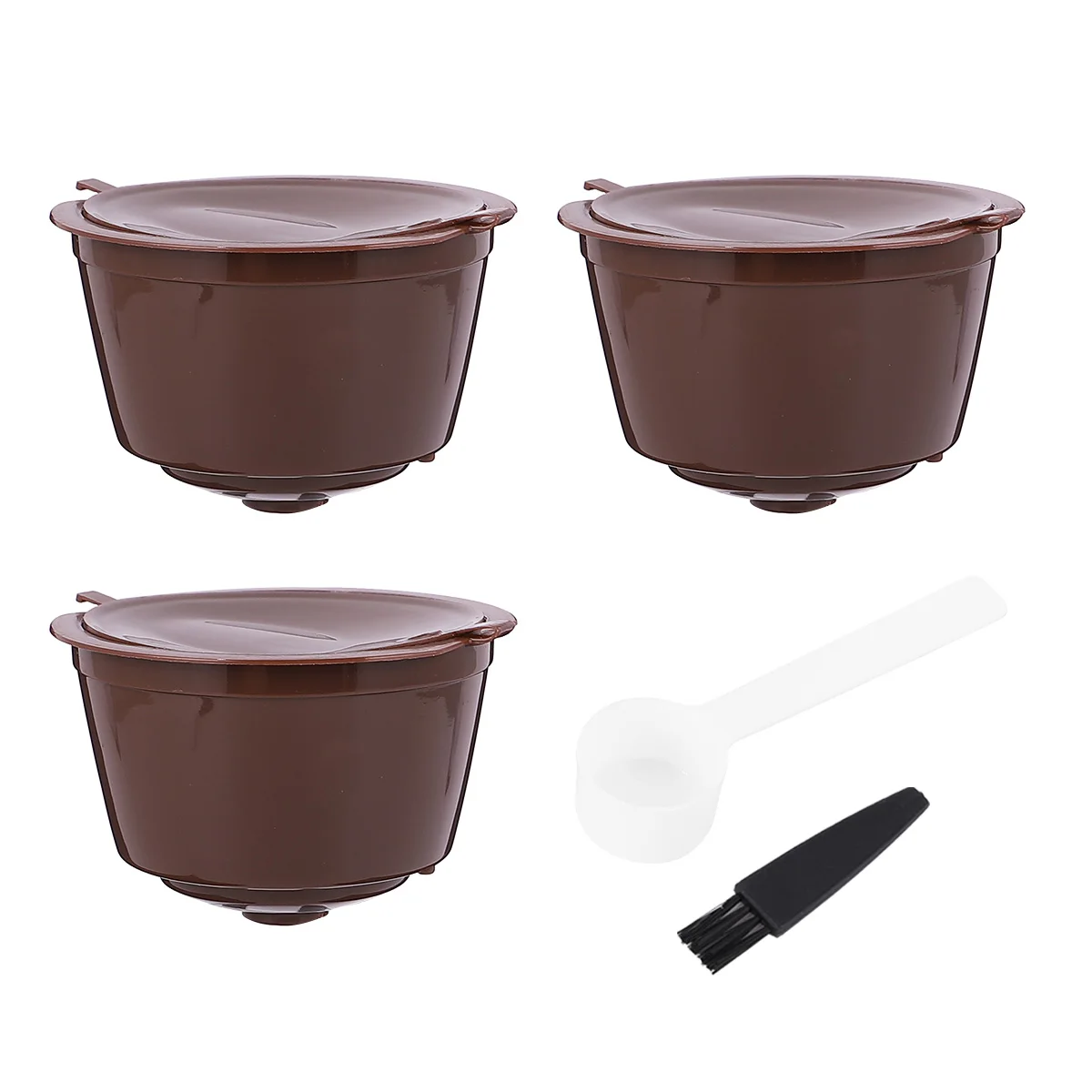 

1 set Filter Net Stainless Steel Plastic Coffee Strainers Durable Easy Clean Space Saving For Gusto Compatible Coffee