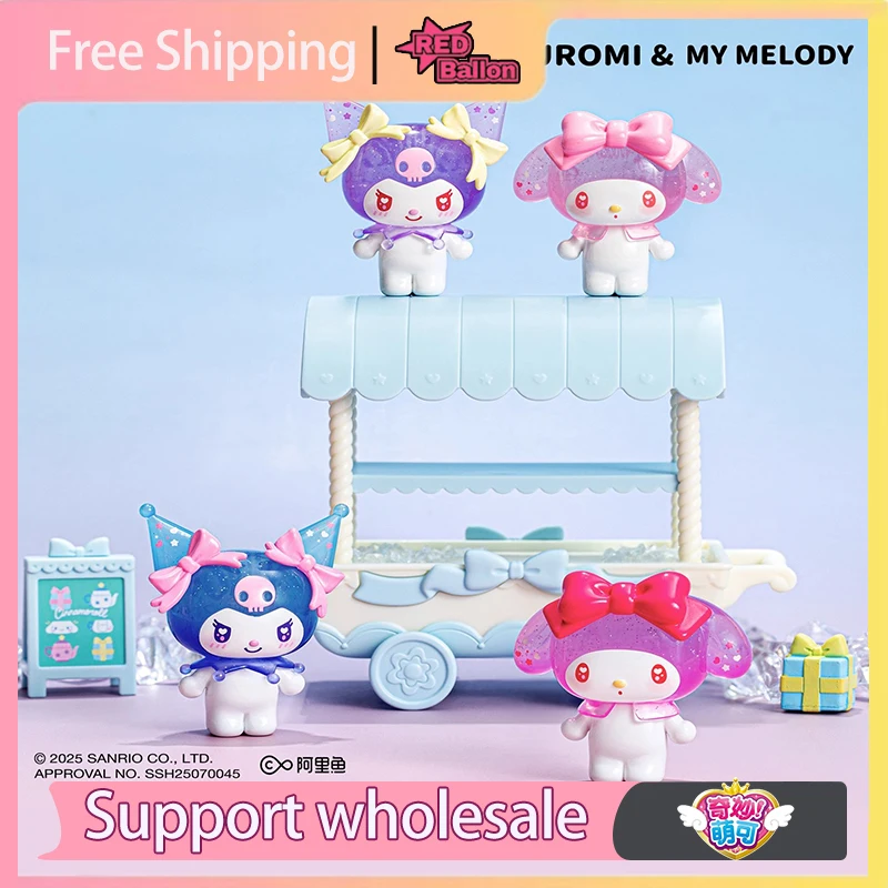 

2025 New TOPTOY Sanrio Family KU+MM Soda series mystery box trendy toys cute desktop ornaments customized birthday gifts