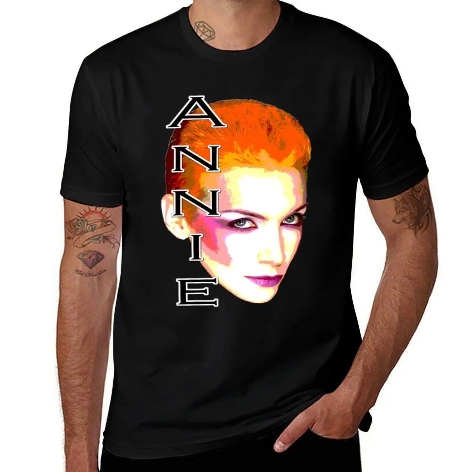 

Annie Lennox T-Shirt g man t shirts for men mens graphic t shirts t shirts for man slim fit T-Shirt