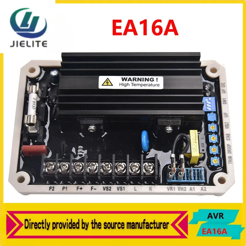 AVR EA16A Automatic Voltage Regulator Stabilizer Brushless Generator Excitation Control Panel Replacement Spare Parts