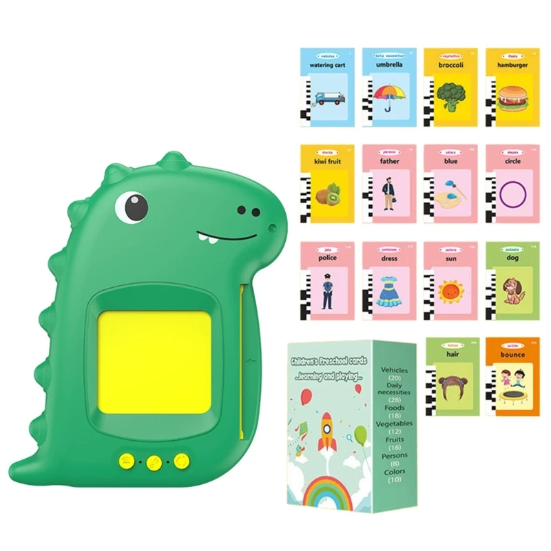 Educational Reading Machine with Interactive Cards, Kids Learning Device Language Interactive Learning Toy