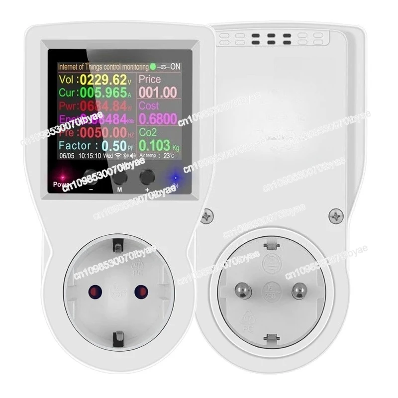 ل Wattmeter الرقمي WIFI 220 فولت التيار المتناوب مقياس الطاقة استهلاك الكهرباء مقياس الطاقة #3
