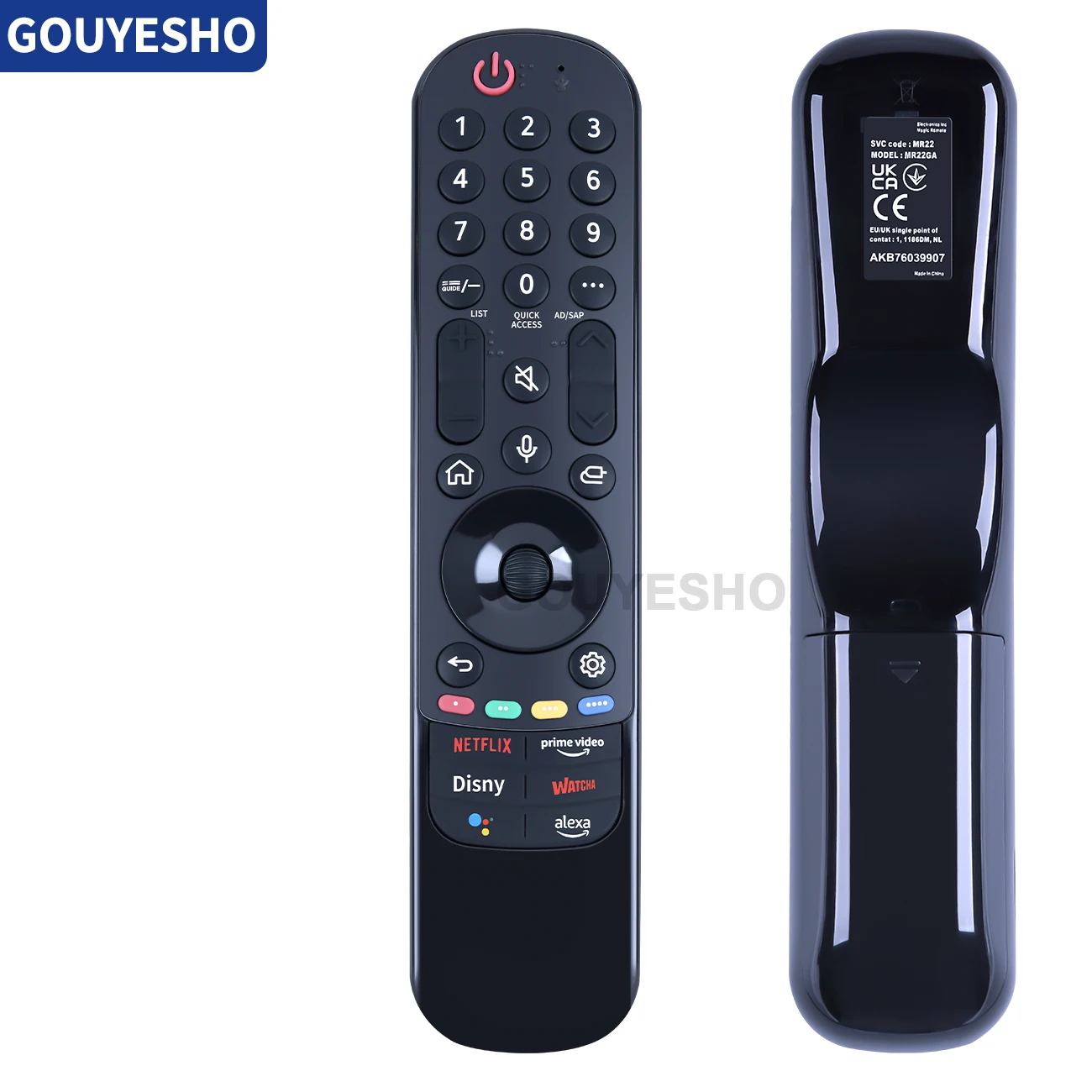 New Replacement IR Remote Control Use for MR22GA Series AKB76039907 TV Controller No Voice No Pointer Function