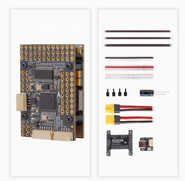 Per Racing Quad F450 F550 QAV210 QAV250 Pratica Apprendimento Drone Holybro Kakute H743-Wing Controllore di Volo