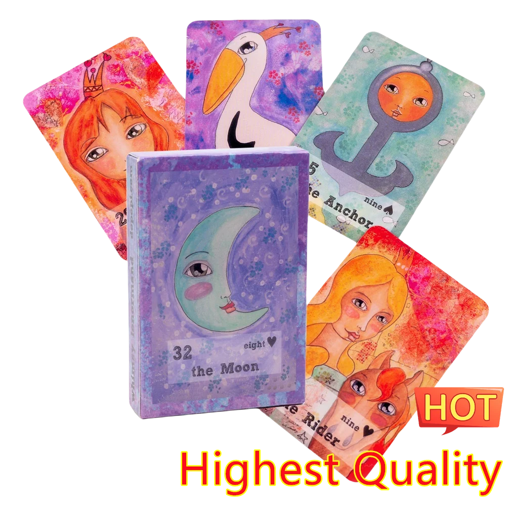 Divine Whimsy Lenormand Tarot Card Sorcerer Decks Board Game Magick Tarot Cards Oracle Cards
