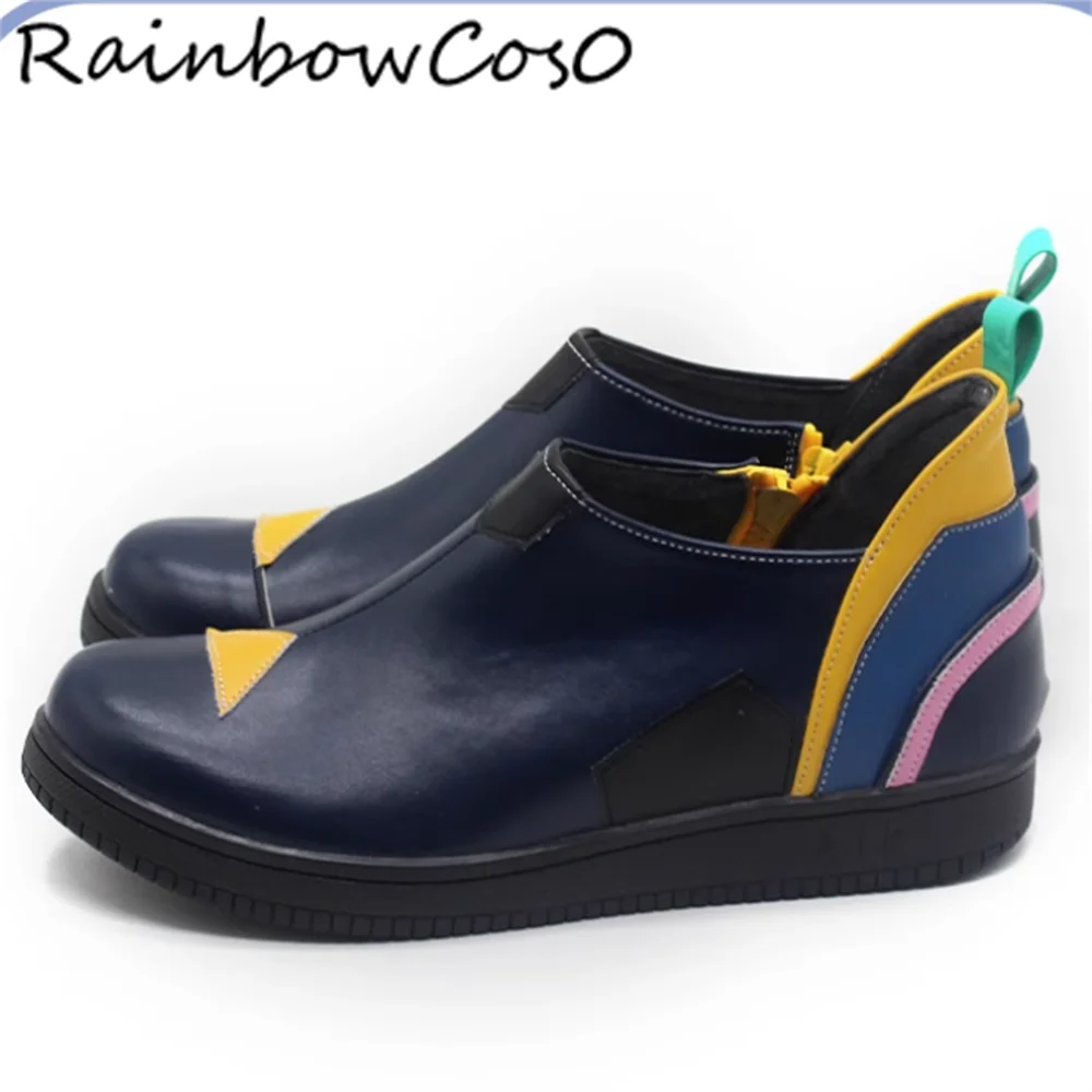 Waylay Scarpe Cosplay Stivali Gioco Anime Party Halloween RainbowCos0 W5349